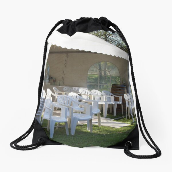 Winter Wedding - Adelaide Hills Wedding, Fleurieu Peninsula Wedding by South Australian artist Avril Thomas Drawstring Bag