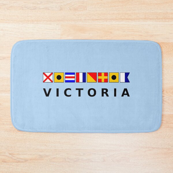 Item preview, Victoria Canada Nautical Sailing Flags Light-Color designed and sold by TinyStarCanada.