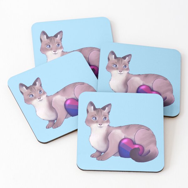 Item preview, Pride Kitty - Bi designed and sold by Kaylee Schuler.