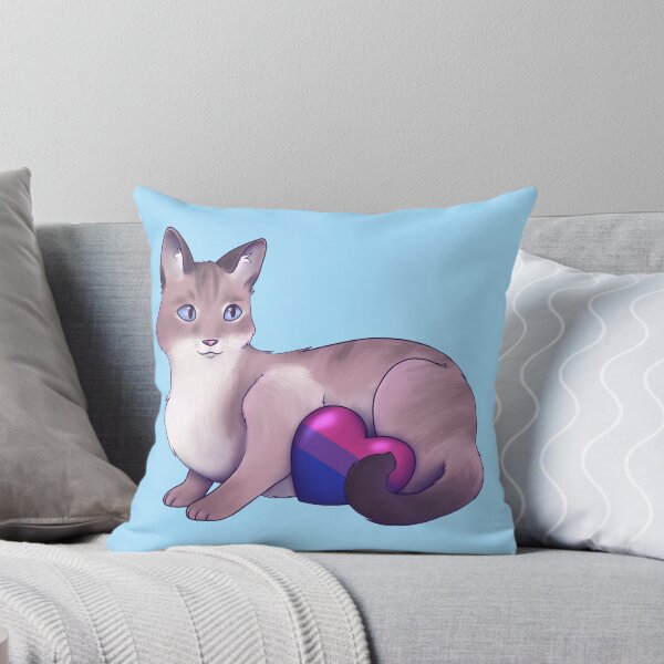 Aperçu de l'œuvre Pride Kitty - Bi créée et vendue par Kaylee Schuler.