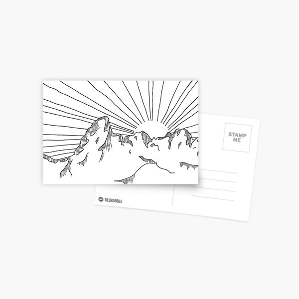 Tetons Postcard