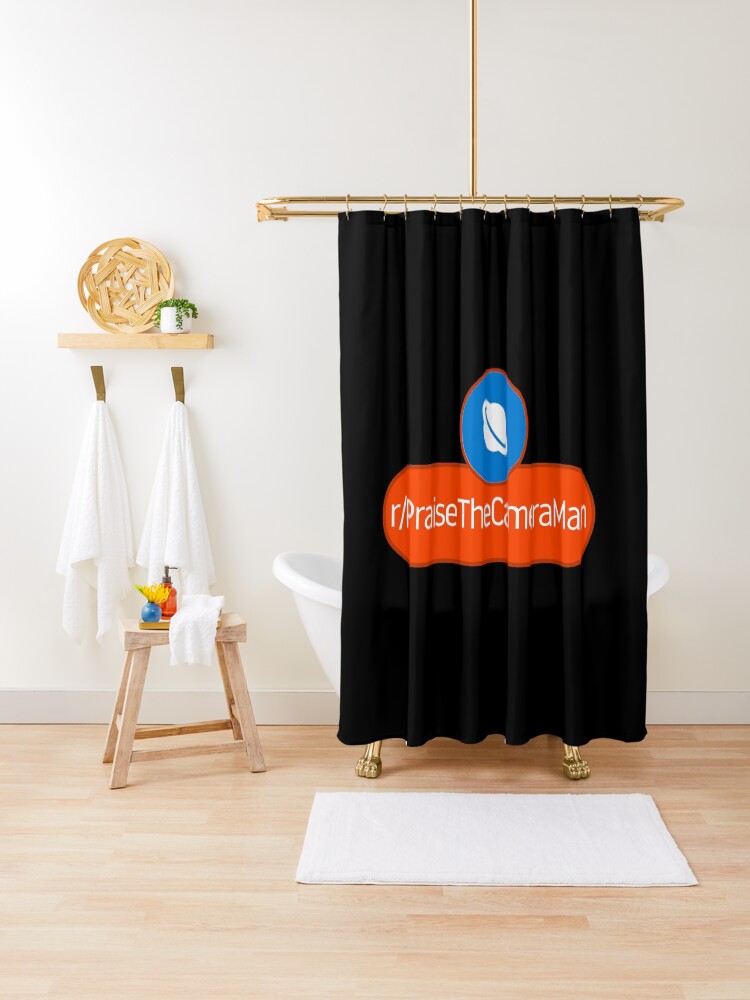 Subreddit Praise The Camera Man Shower Curtain By Artsylab