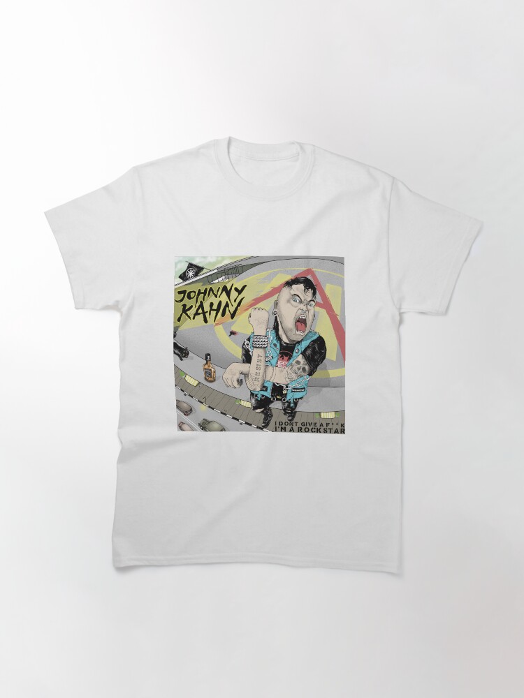Alternate view of I dont give a **** im a rockstar Classic T-Shirt