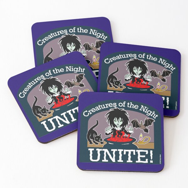 Item preview, Creatures of the Night Unite! designed and sold by VeganStreet.