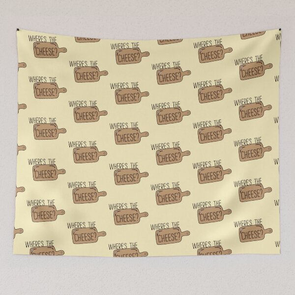 Item preview, Where's the cheese? funny cheeses board designed and sold by jazzydevil.