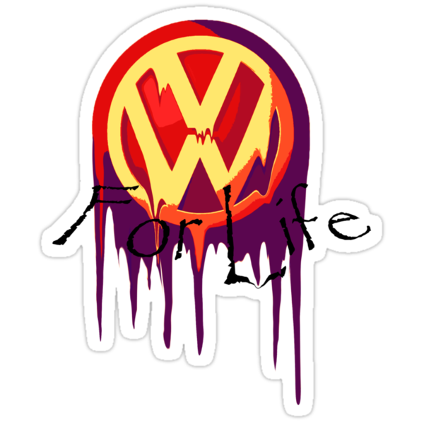 Vw Stickers By Gavincraig Redbubble 