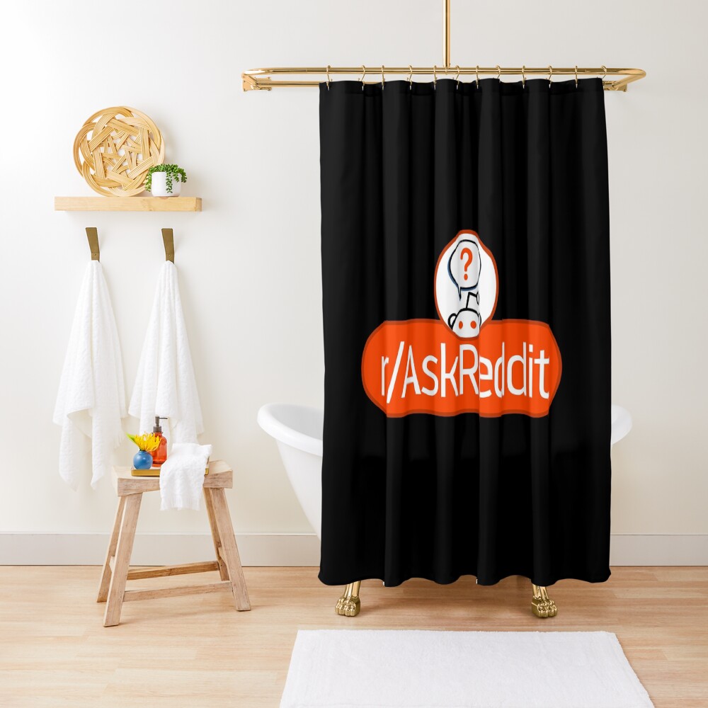 "SubReddit Ask Reddit" Shower Curtain for Sale by artsylab Redbubble