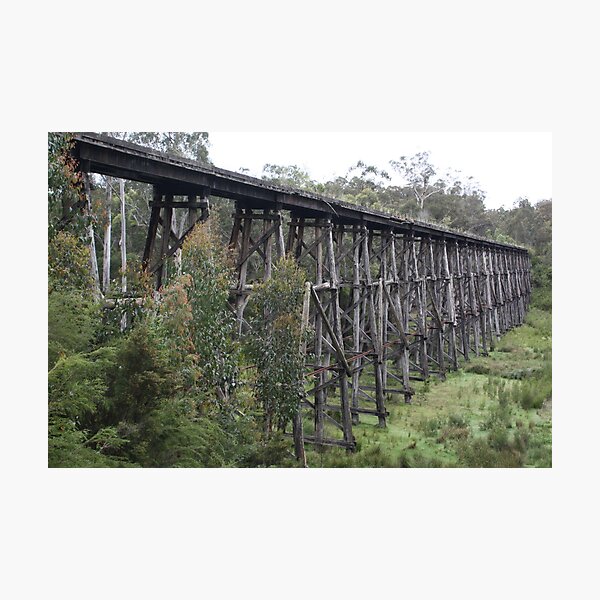 Item preview, Stony Creek Trestle Bridge designed and sold by Sally Haldane.