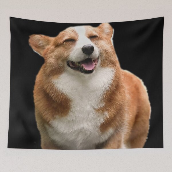 Item preview, Cute and Crazy Corgi designed and sold by WeMadeOurWorld.