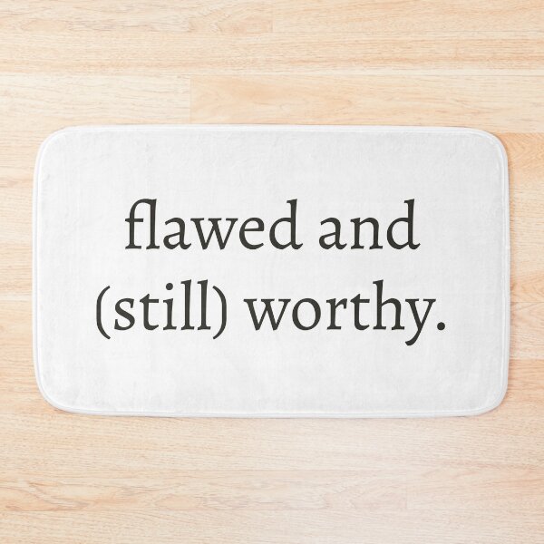 Item preview, Flawed but still worthy designed and sold by Bruno King.