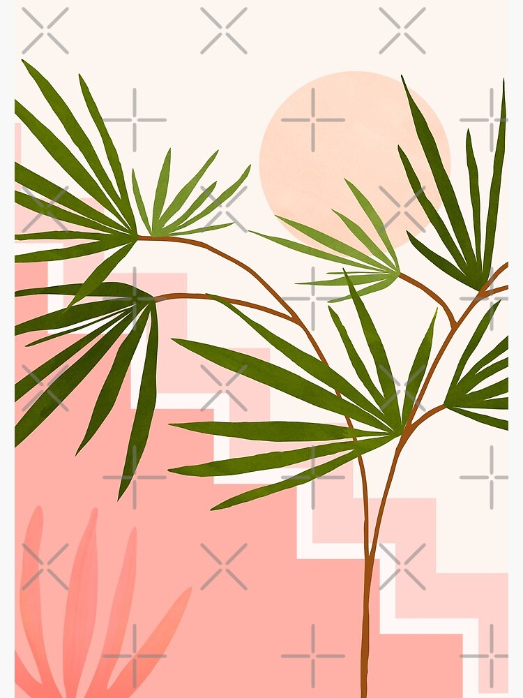 Thumbnail 3 of 3, Spiral Notebook, Tropical Miami Deco designed and sold by moderntropical.