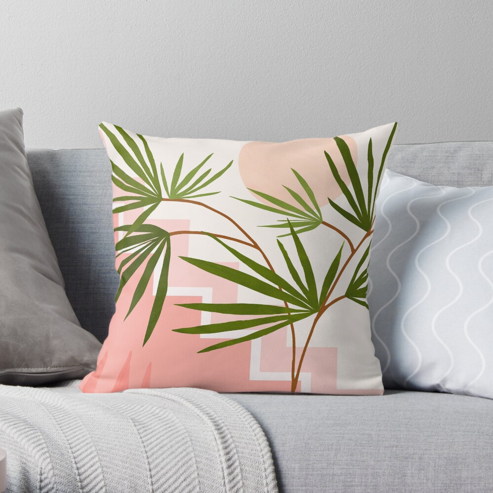 Item preview, Throw Pillow designed and sold by moderntropical.