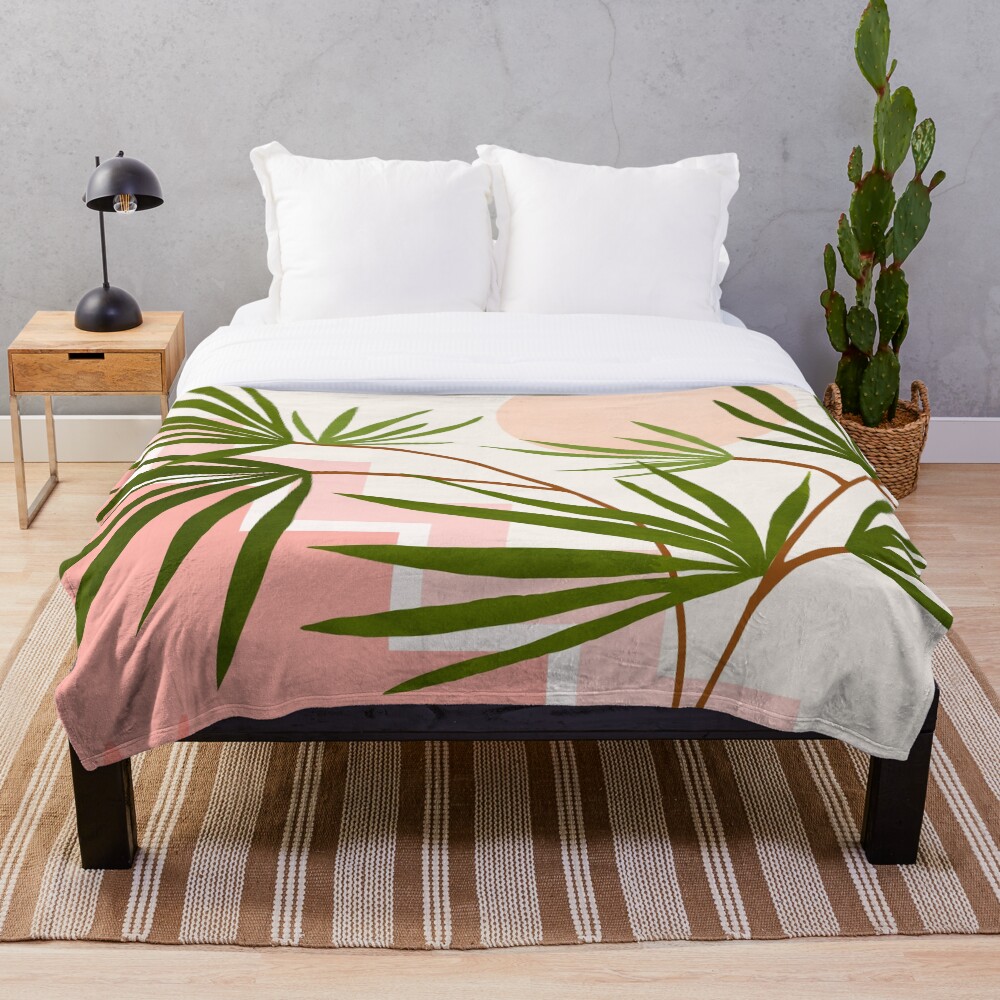 Item preview, Throw Blanket designed and sold by moderntropical.