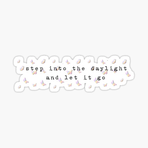 Daylight — Taylor Swift Lyric Sticker