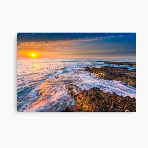 Sunrise from Isla de Banyets Canvas Print
