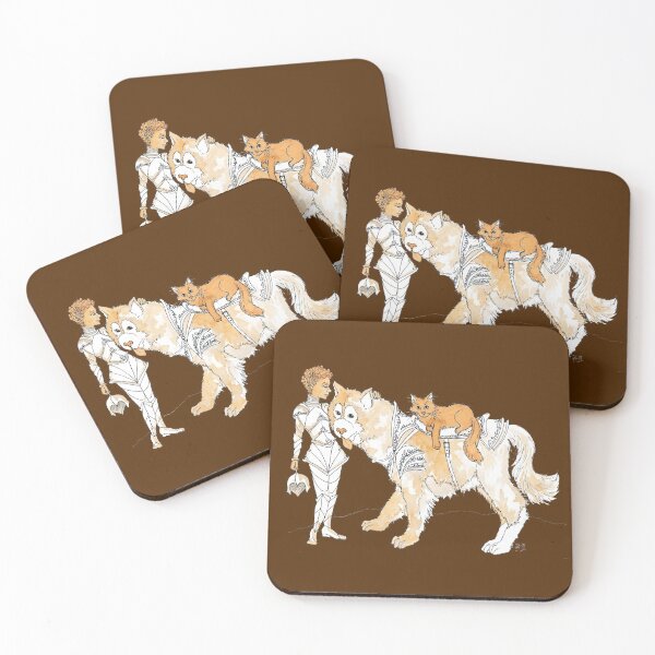 Item preview, Battle Floofs (Sepia) designed and sold by neuroticowl.