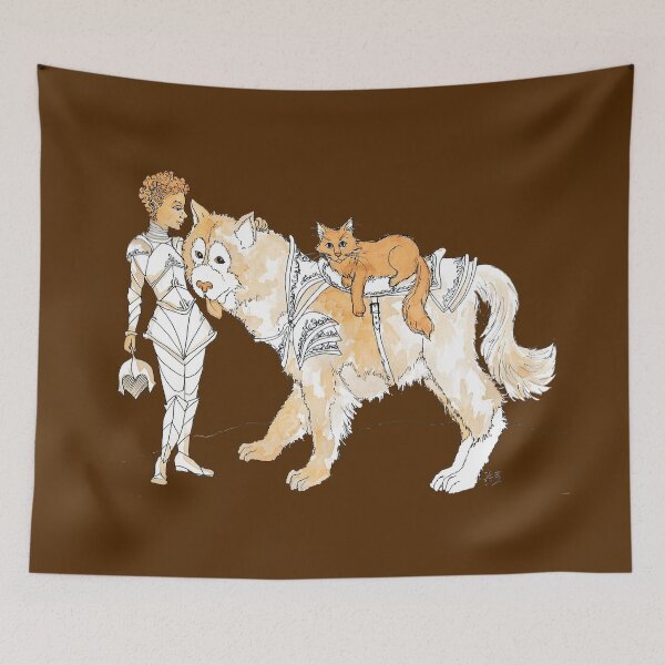 Item preview, Battle Floofs (Sepia) designed and sold by neuroticowl.