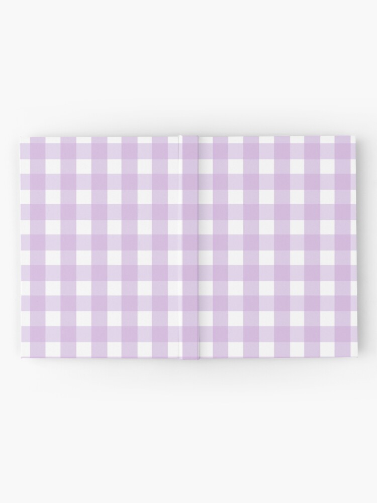 Pastel Purple Gingham Check Pattern 