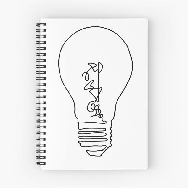 Item preview, White lightbulb designed and sold by Oh-Hecko.