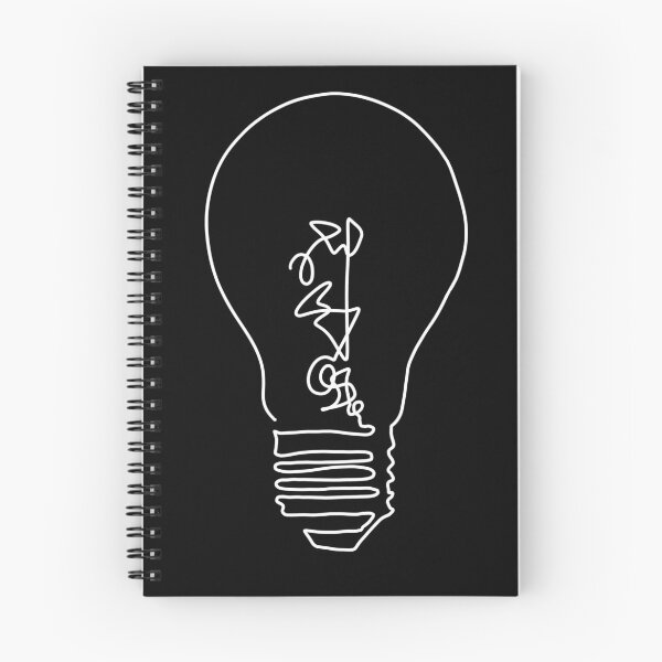 Item preview, Black lightbulb designed and sold by Oh-Hecko.