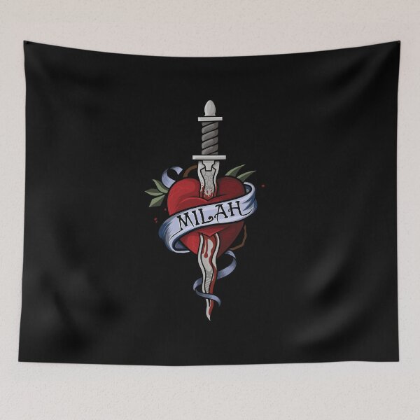 Item preview, Hook's Milah Tattoo designed and sold by CapnMarshmallow.
