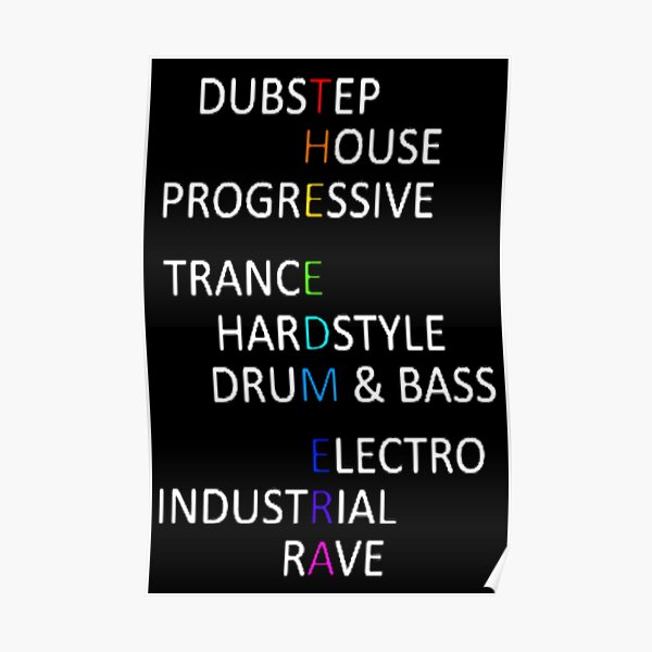 THE EDM ERA Poster