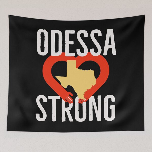 Item preview, Odessa Strong | #odessastrong & Midland Artwork For Life Supporters Hug Flag designed and sold by Sutra-Lotus-Co.