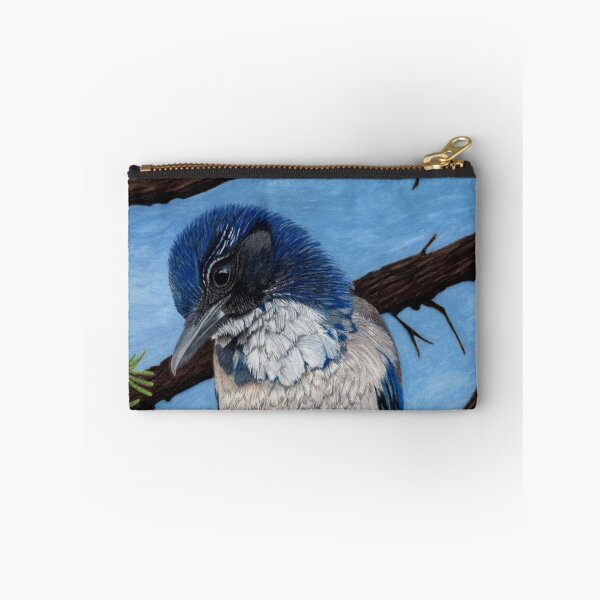 Item preview, Pretty Western Scrub Jay Bird designed and sold by Patricia Barmatz.