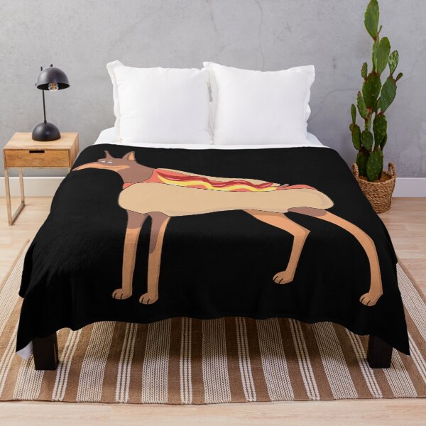 Item preview, Hot Dog doberman designed and sold by WeMadeOurWorld.