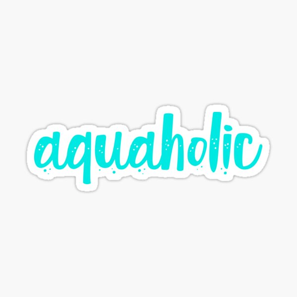 Item preview, Aquaholic designed and sold by Lemon  Merch.