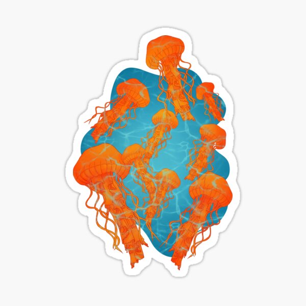 Jellyfish Sticker