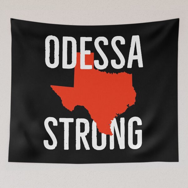 Item preview, Odessa Strong | #odessastrong & Midland Artwork For Life Supporters 2 Flag  designed and sold by Sutra-Lotus-Co.