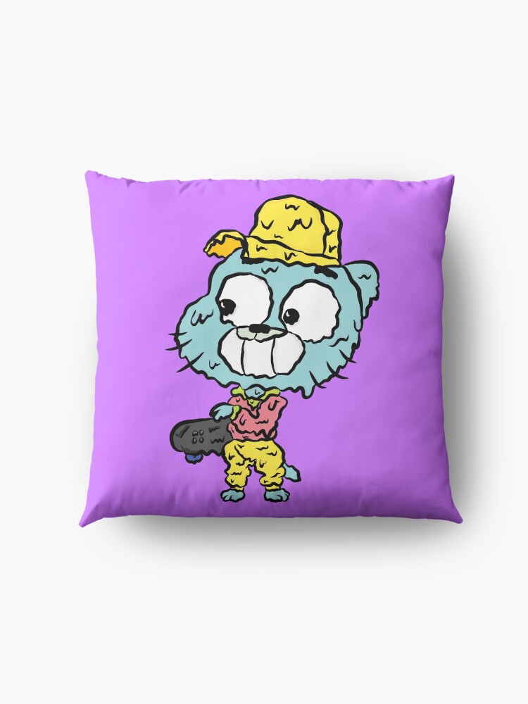 Alternate view of Skater Gumball - The Amazing World of Gumball Floor Pillow