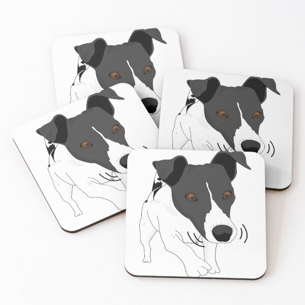 Item preview, Cute and Crazy terrier! designed and sold by WeMadeOurWorld.
