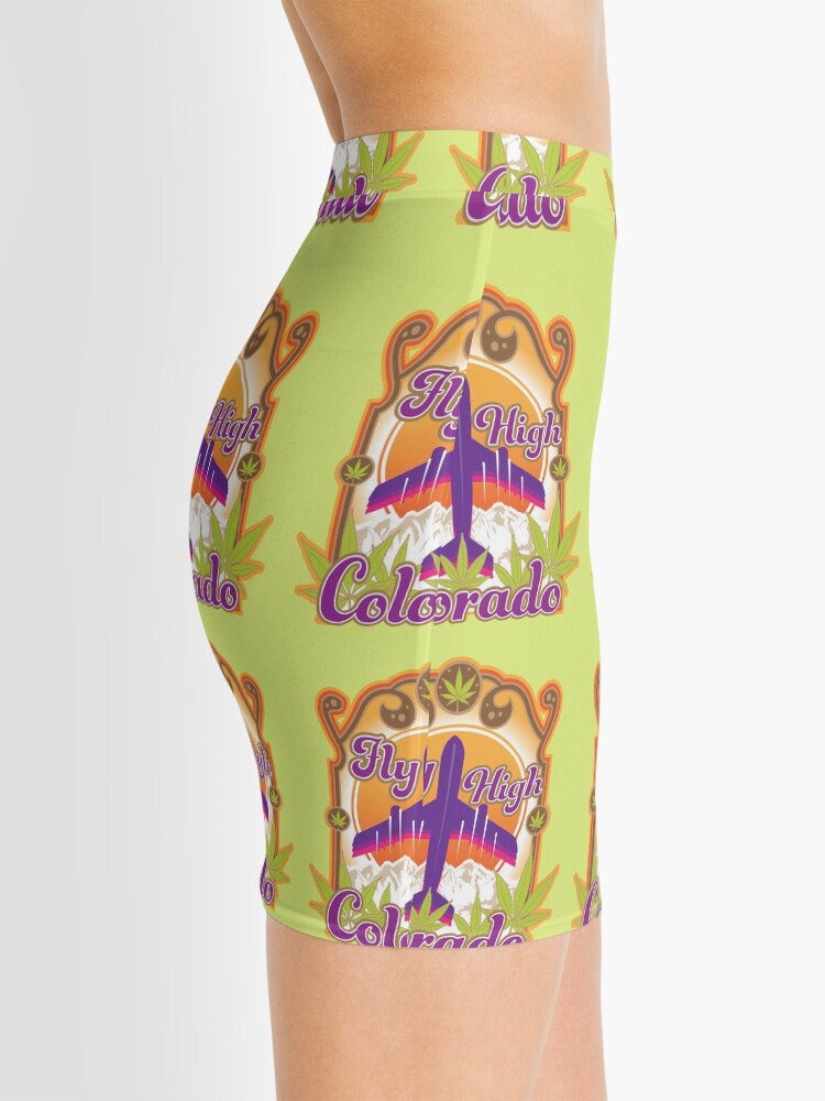 Alternate view of Fly High Colorado Mini Skirt