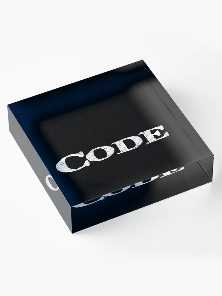 Thumbnail 4 of 5, Acrylic Block, Code Startup Coder Programming Software Engineering designed and sold by ProjectX23.