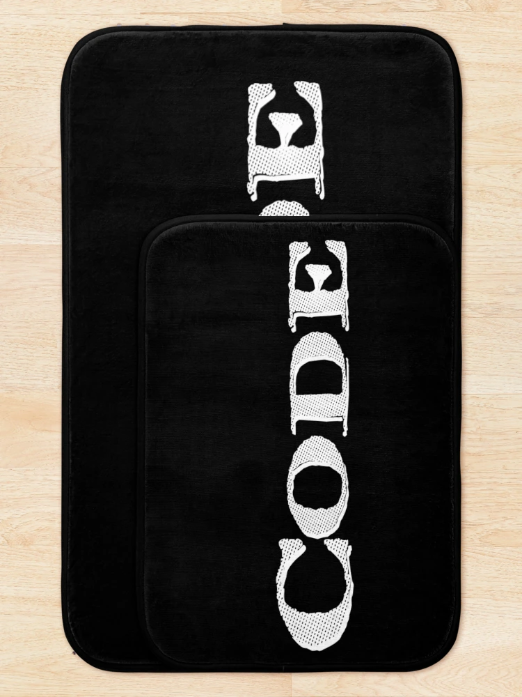 Thumbnail 5 of 6, Bath Mat, Code Startup Coder Programming Software Engineering designed and sold by ProjectX23.