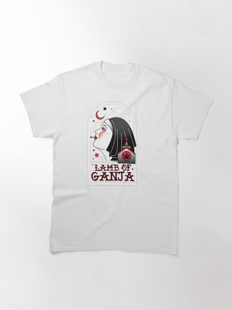 Alternate view of Lamb of Ganja Classic T-Shirt