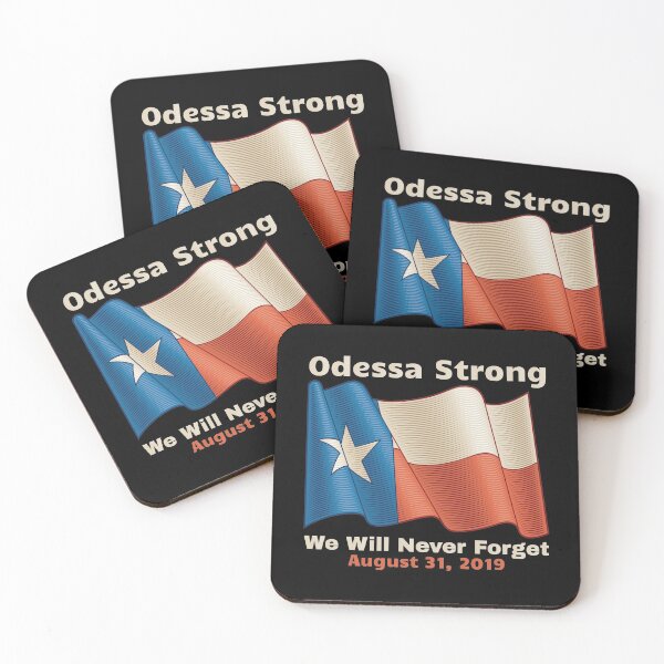 Item preview, Midland Odessa Strong We Will Never Forget Victims Memorial designed and sold by offthedome.