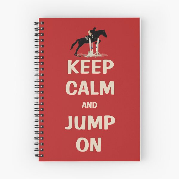 Item preview, Keep Calm and Jump On Horse Pillows, iPhone Cases,T-Shirt or Hoodie's and More! designed and sold by Patricia Barmatz.
