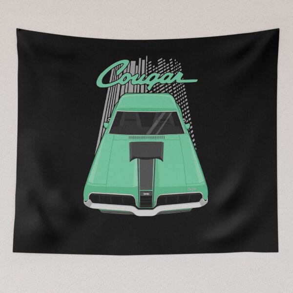 Item preview, Mercury Cougar 1970 - green designed and sold by V8social.