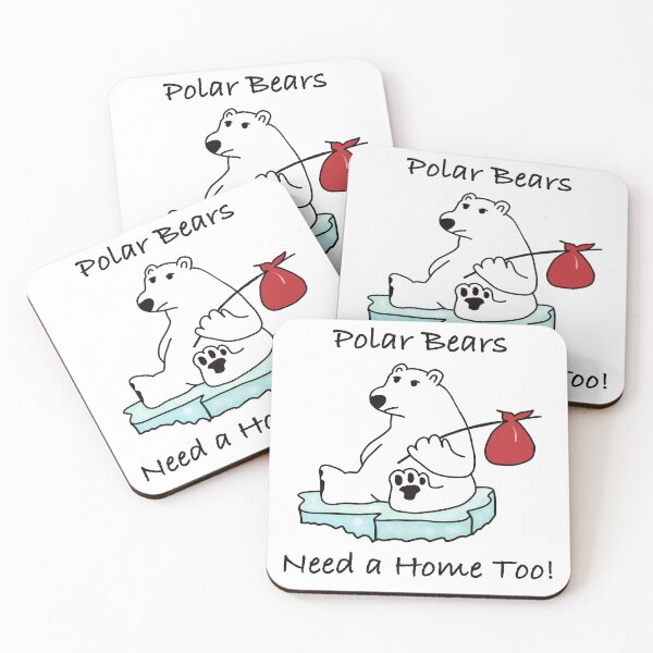 Item preview, POLAR BEARS NEED A HOME TOO designed and sold by DigitalEffects.