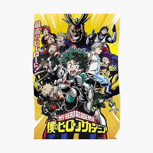 Boku no Hero Academia My Hero Academia Designs - Poster