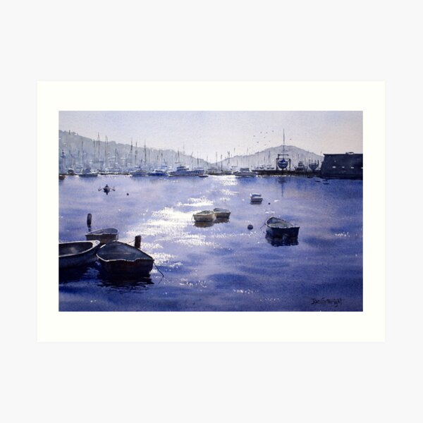 Early Morning, Pittwater, NSW Art Print