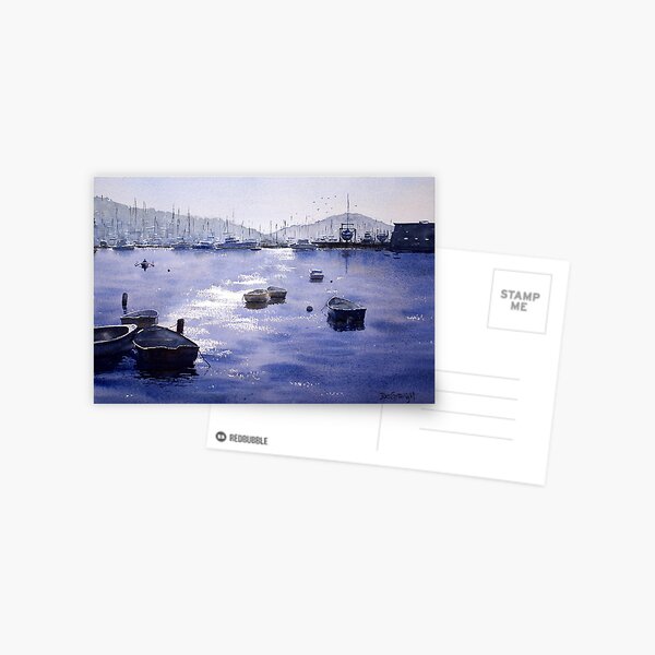 Early Morning, Pittwater, NSW Postcard