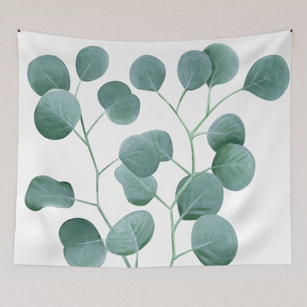 Item preview, Eucalyptus Painting, Silver Dollar, Botanical Art designed and sold by Anne-Marie Bloor.