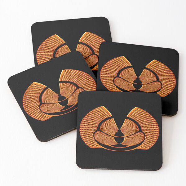 Item preview, Abstract orange graphic oval designed and sold by Astralia.