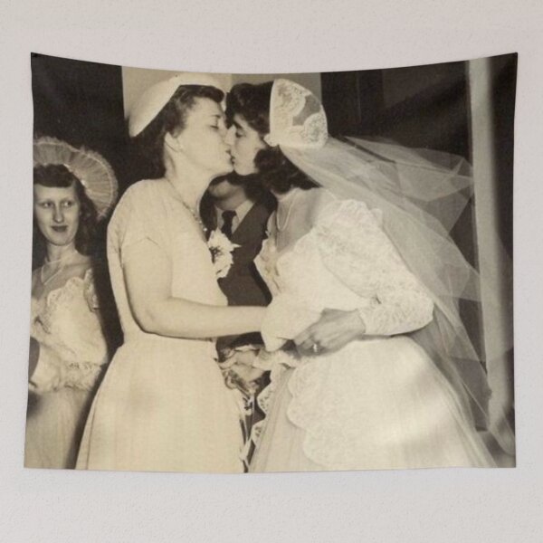 Item preview, Vintage Lesbian Wedding  designed and sold by JessiD14.