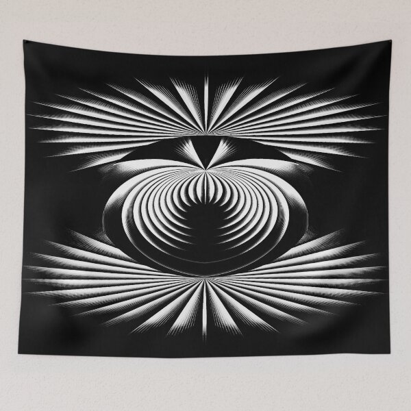 Item preview, Abstract black and white graphic designed and sold by Astralia.