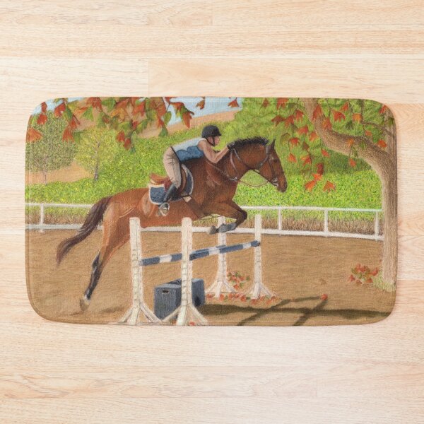 Item preview, Beautiful Hunter/Jumper Horse & Rider designed and sold by Patricia Barmatz.